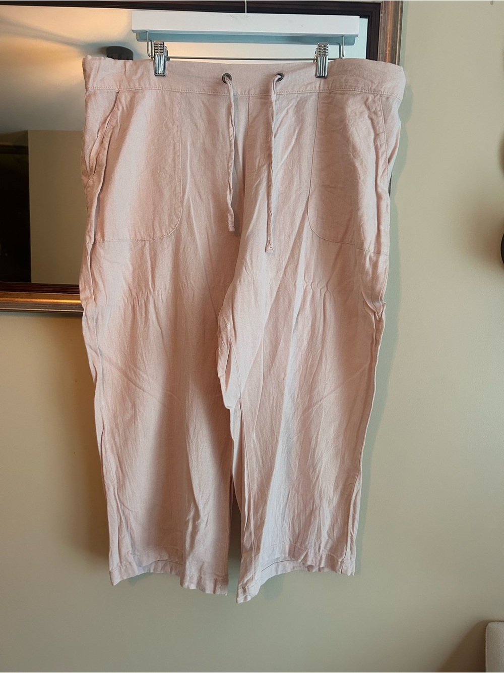 naturals d&co. Light Blush Elastic Waist Pants
